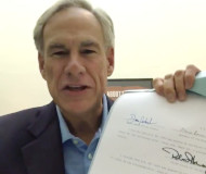 Greg Abbott signs red light camera ban