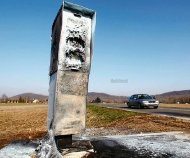 Bordes, France speed camera