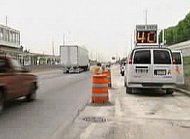 Illinois speed camera van