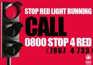 Red Light 0800 Number